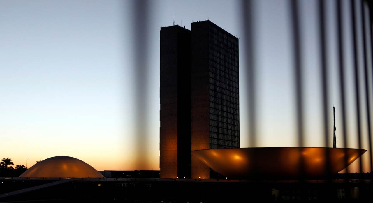 Vista do prédio do Congresso Nacional em Brasília 25/05/2017